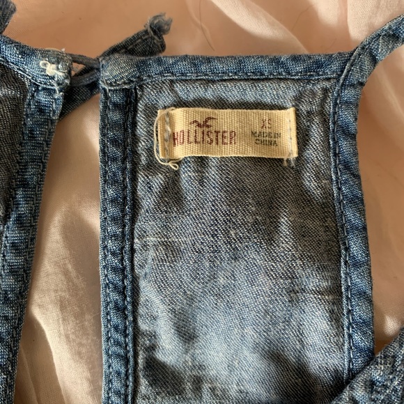 Denim Hollister Tank Top - Picture 3 of 3